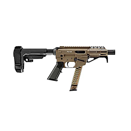 FREEDOM ORDNANCE FX9P4S-FDE FX9P  9mm Luger 31+1 4 Flat Dark Earth