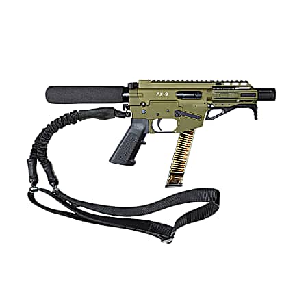 FREEDOM ORDNANCE FX9P4T-ODG FX9P  9mm Luger 31+1 4 OD Green Synthetic Pistol Tube