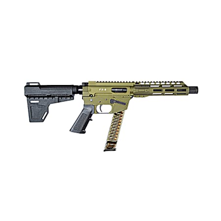 FREEDOM ORDNANCE FX9P8-ODG FX9P  9mm Luger 31+1 8 OD Green