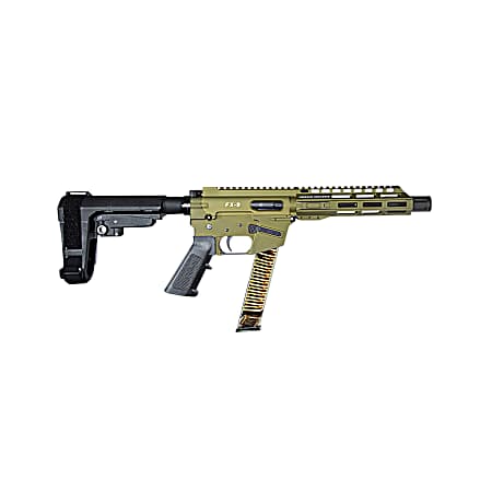 FREEDOM ORDNANCE FX9P8S-ODG FX9P  9mm Luger 31+1 8 OD Green