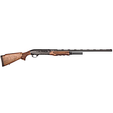 Four Peaks Imports 12075 AKSA Arms S2 12 Gauge 3 5+1 28 Chrome Plated 7075-T6 Aluminum Receiver Wood Stock