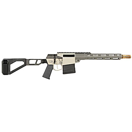Q LLC FIX8612INPISTOL The Fix  8.6 Blackout 30+1 12 Stainless Threaded Barrel Q-Sert Free-Float Handguards, Picatinny Rail Receiver, Black SBA3 Brace Black, Polymer Grips