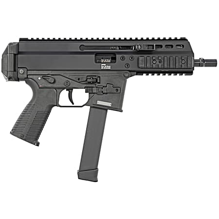 B&T Firearms 36039G APC Pro 9mm Luger 33+1 6.80 Black Steel Barrel, M-LOK Handguards, Black Hard Coat Anodized Aluminum Picatinny Rail Receiver, Black Polymer Grips, Ambidextrous