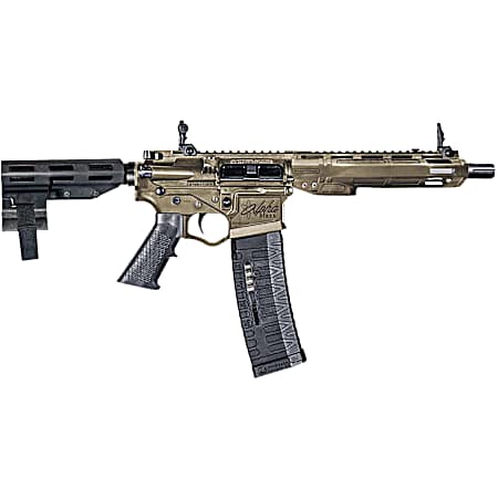 ATI ATIGAX3007MLCFDE Alpha Maxx  300 Blackout 60+1 7.50 Black Threaded Barrel, Polymer M-LOK Handguard, Flat Dark Earth Picatinny Rail Receiver