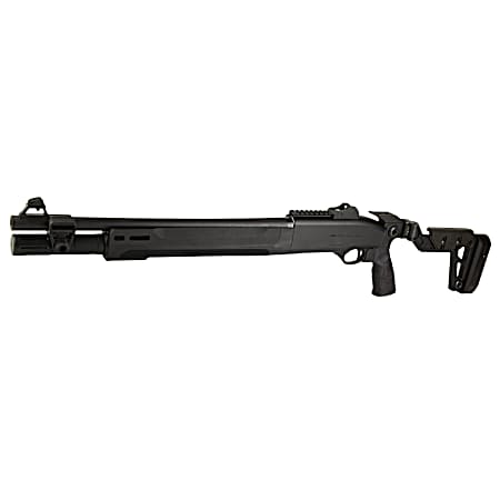 Langdon Tactical Tech LTT1301HBCFBLK Beretta 1301  3 7+1 18.50 Black Heat Shield Barrel, Black Anodized Aluminum Receiver, Black Chisel Folding Synthetic Stock, Beretta Patrol Forend