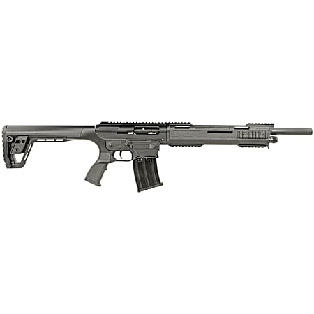 Tokarev USA 21000103 TAR  12 Gauge Semi-Auto 3 5+1 18.50 Black Steel Barrel, Black Receiver w/Picatinny Rail, Black Fixed Synthetic Stock