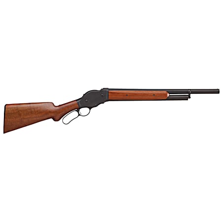 Cimarron CA188720 1887 Terminator 12 Gauge Lever 2.75 20 Blued Steel Barrel & Receiver, Fixed Wood Stock