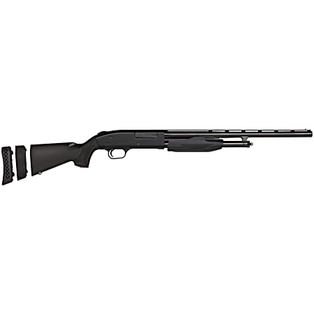 Mossberg 50485 510 Super Bantam Youth 20 Gauge 3 3+1 18.50 Vent Rib Barrel, Dual Extractors, EZ-Reach Forend, Blued Metal Finish, Synthetic Stock w/Adjustable LOP Spacer, Includes Accu-Set Chokes