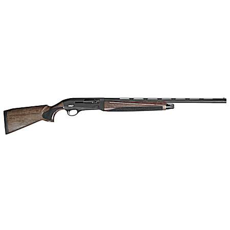 TriStar 20236 Raptor II  Youth 20 Gauge Semi-Auto 3 5+1 24 Black Vent Rib Steel Barrel, Black Steel Receiver, Fixed Walnut Synthetic Stock