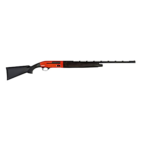 TriStar 24254 Viper G2 Pro Sporting Full Size 12 Gauge Semi-Auto 3 5+1 30 Black Vent Rib Barrel, Red Anodized Steel Receiver, Fixed Black Synthetic Stock, Beretta/Benelli Mobil Chokes, Right Hand