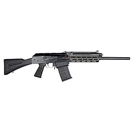 JTS Shotgun M12AKT1 M12AK T1 12 Gauge Semi-Auto 3 5- 2.75 Shells 18.70 Black Steel Barrel, Black Receiver w/Picatinny Rail, Black Fixed Synthetic Stock, Black Polymer Grip, M-LOK Forend, Sling Hook