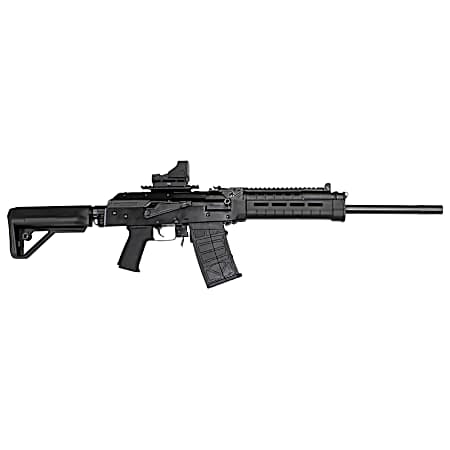 JTS Shotgun M12AKT2.1 M12AK T1 12 Gauge Semi-Auto 5+1 (2.75) 3 18.70 Chrome-Lined Barrel, Black, M-Lok Handgaurd, Fixed Stock, Adj. Gas Block, 3 Chokes, Includes Red Dot