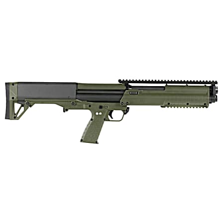 Kel-Tec KSGGRN KSG  OD Green 12 Gauge 18.50 3 14+1 OD Green Rec/Barrel OD Green Polymer Fixed Stock & Grip