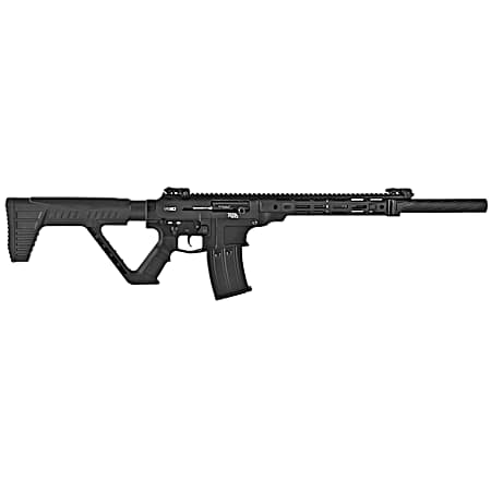 Rock Island VR80CA VR80 *CA Compliant 12 Gauge Semi-Auto 3 5+1 20 Black Steel Barrel, Black Anodized Aluminum Receiver, Black Thumbhole Synthetic Stock, Black Polymer Grip