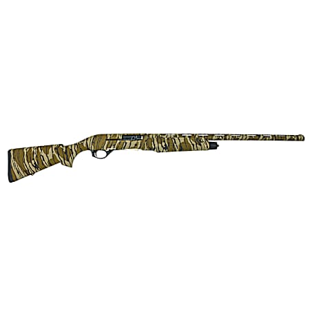 Spandau Arms 21000194 S2  20 Gauge Semi-Auto 3 3- 2.75 Shells 24 Overall Mossy Oak Bottomland Vent Rib Barrel, Drilled & Tapped Receiver & Fixed Synthetic Stock, Benelli Choke Tube System