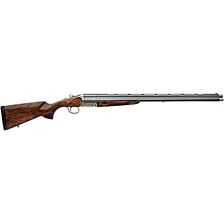 Chiappa Firearms 930.354 CD Triple Crown Empire Grade Full Size 20/28 Gauge Break Open 3+1 26 Blued Chrome Lined Vent Rib Barrel, Silver Engraved Steel Receiver, Fixed Oiled Walnut Stock