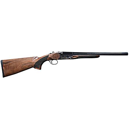 Citadel CITSBS1218HT Coach  12 Gauge 3 Chamber 2rd 18.50 Blued Barrel, Heat Tempered Rec, Fixed Walnut Stock, Bead Sight