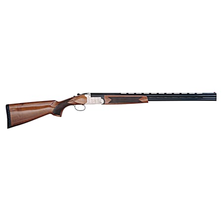 TriStar 30206 Setter S/T  Full Size 20 Gauge Break Open 3 2rd 26 Black Vent Rib Barrel, Engraved Silver Steel Receiver, Fixed Turkish Walnut Stock, Beretta/Benelli Chokes, Right Hand