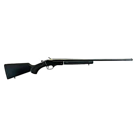 JTS Shotgun J410SSAS028 Lonestrike  Full Size 410 Gauge Break Open 3 1rd 28 Blued Single Shot Barrel, Drilled & Tapped Receiver, Black Synthetic Stock