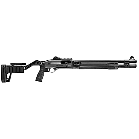 Beretta USA J131M2CPC18 1301 Tac C 12 Gauge Semi-Auto 3 5+1 18.50 Black Steel Barrel, Black Aluminum Receiver w/Picatinny Rail, Black Chisel Fixed Synthetic Stock, Black Polymer Grip, M-LOK Mounting