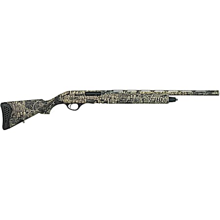 Escort HEPS20220TBY PS  Youth 20 Gauge Semi-Auto 3 4+1 22 Realtree Timber Vent Rib Barrel, Grooved Aluminum Receiver, Adj LOP & Shim Realtree Timber Synthetic Stock