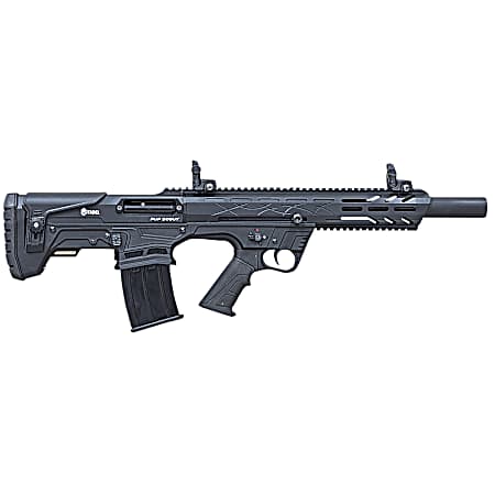 Citadel FRPS1218 Pup Scout  12 Gauge Semi-Auto 3 5+1 18.50 Black Steel Barrel, Black Picatinny Rail Aluminum Receiver, Picatinny Handguard, Black Adj Cheek Riser Synthetic Stock