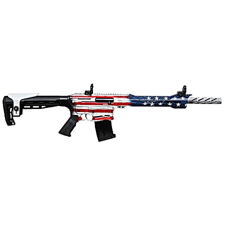 Citadel CBOSS2512USA Boss-25  12 Gauge 3 18.75 5+1 American Flag Cerakote Rec/Barrel Black Fixed Adjustable Comb Stock Right Hand