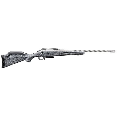 Ruger 46914 American Gen II Full Size 270 Win 4+1 20 Cobalt Cerakote Threaded Barrel, Picatinny Rail Steel Receiver, Gray Splatter Adjustable Synthetic Stock