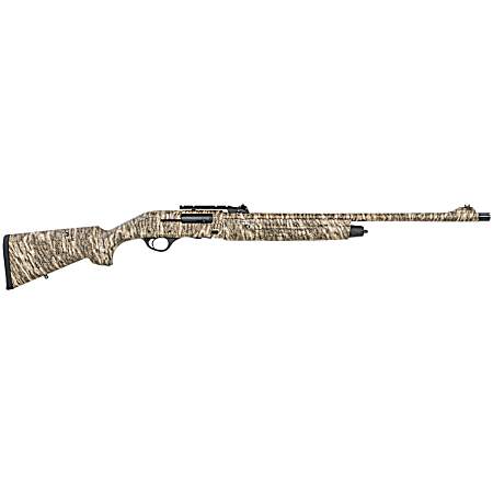 Escort HEPS1224TRBL PS Turkey Full Size 12 Gauge Semi-Auto 3 4+1 24 Mossy Oak Bottomland Steel Barrel, Grooved Aluminum Receiver, Adjustable Mossy Oak Bottomland Synthetic Stock, Right Hand