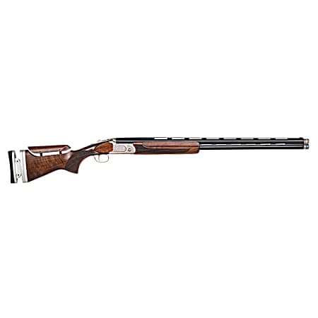 Mossberg 75474 Gold Reserve  12 Gauge 30 2rd 3 Polished Silver with Scroll & Inlay Engraved Rec Satin Black Walnut Fixed Stock Right Hand Full Size Includes Ext. Sport Set Chokes (5)
