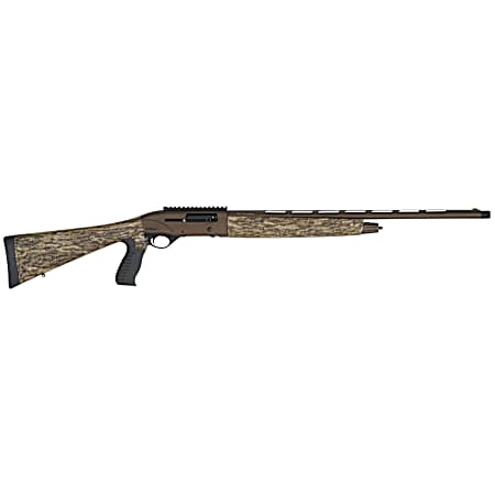 TriStar 24152 Viper G2 Turkey 20 Gauge 3 5+1 24 Barrel, Bronze Cerakote Receiver, Mossy Oak Bottomland Fixed Pistol Grip Stock, Includes 4 MobilChoke