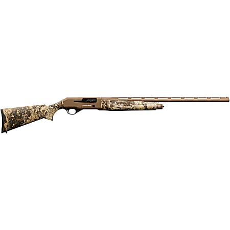Charles Daly 930204PT 601  12 Gauge 4+1 3 28 Vent Rib Barrel, Flat Dark Earth Aluminum Receiver, TrueTimber Prairie Synthetic Stock, Includes 3 Choke Tubes