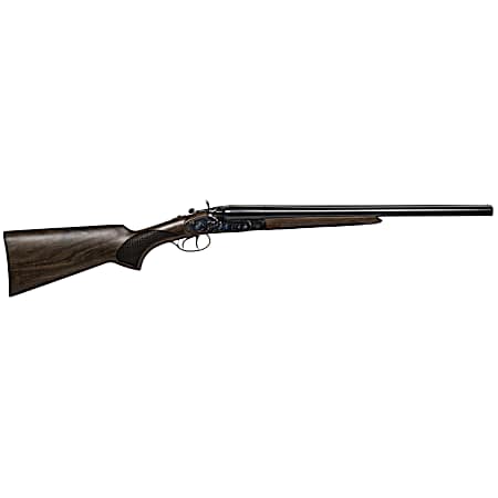 CZ-USA 06130 Hammer Coach  12 Gauge 2rd 3 20 Black Chrome Barrel Color Case Hardened Rec Turkish Walnut Fixed Pistol Grip Stock Right Hand (Full Size) Includes Fixed Cylinder & Cylinder Chokes