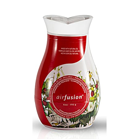 6 oz Solid Gel Air Freshener Strawberry Fields