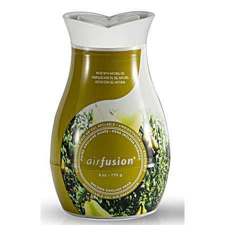 6 oz Solid Gel Air Freshener Golden English Pear