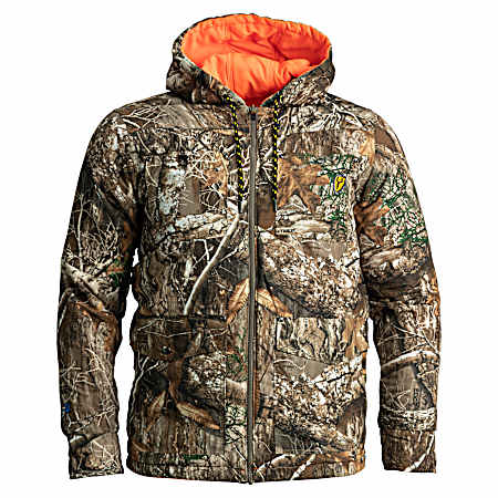 Men's Realtree Edge/Blaze Orange Evolve Reversible Parka