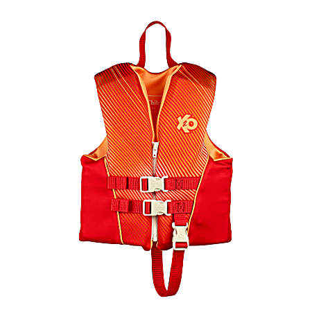 Child Comfort Wave Vest, 30-50 lbs. Red Ombre
