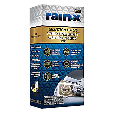Pro Quick & Easy Headlight Restorer Kit
