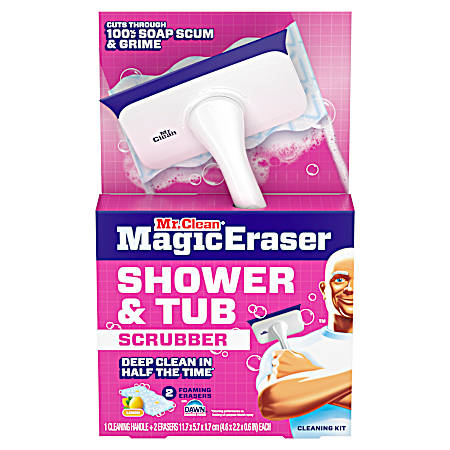 6 ct Magic Eraser Shower & Tub - Lemon Scent