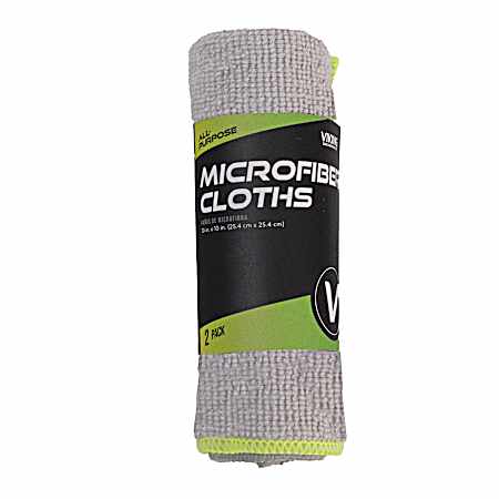 2-Pk Microfiber Auto Cloth