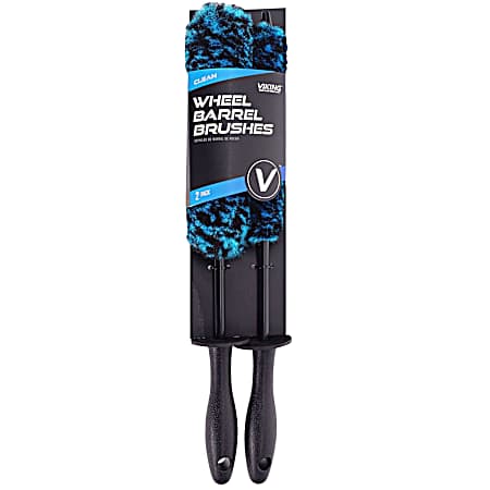 2-Pk Barrel Wheel Brush