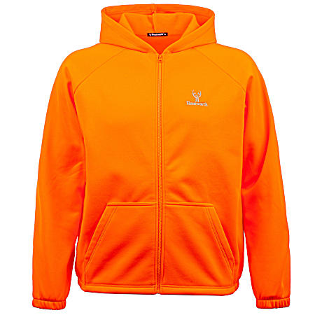 Men's Blaze Orange Hooded Jacket