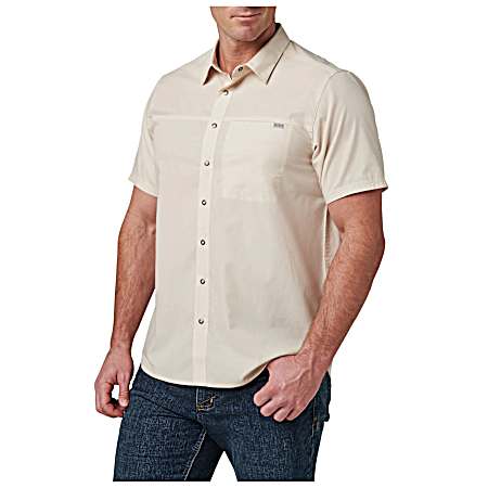 Men's Wyatt Button Front Short Sleeve Shirt