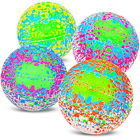 Rainbow Splatter Playballs - Assorted