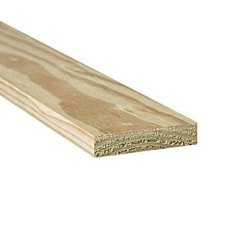 1 in x 4 in - 8 ft C & Better Southern Yellow Pine Board