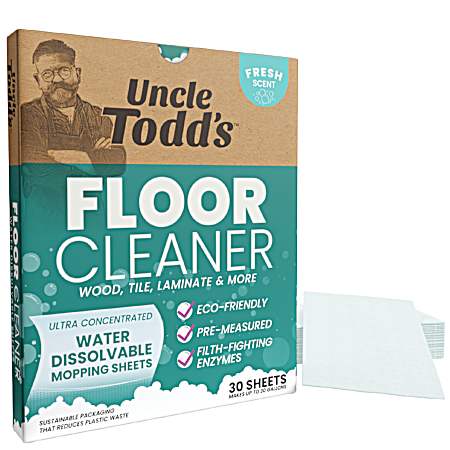 30 ct Floor Cleaner Sheets