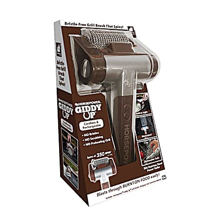 HorsePower Giddy Up Grill Brush