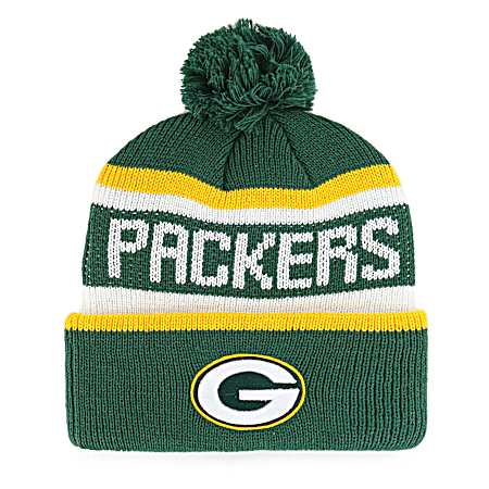 Adult Green Bay Packers Green Whitaker Pom Hat