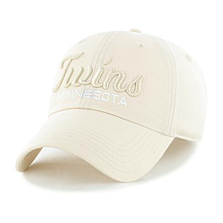 Adult Minnesota Twins White Mass Flourish Cap
