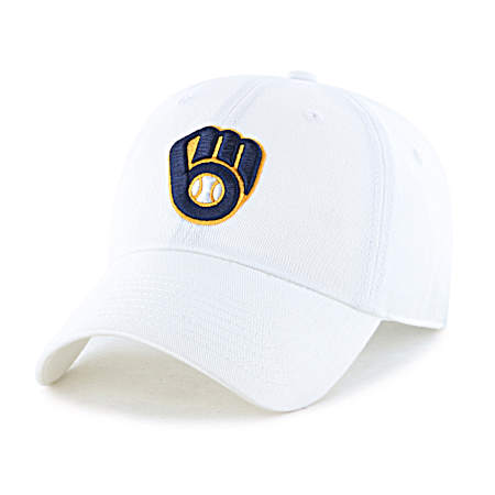 Adult Milwaukee Brewers Camo Mass Clean Up Cap